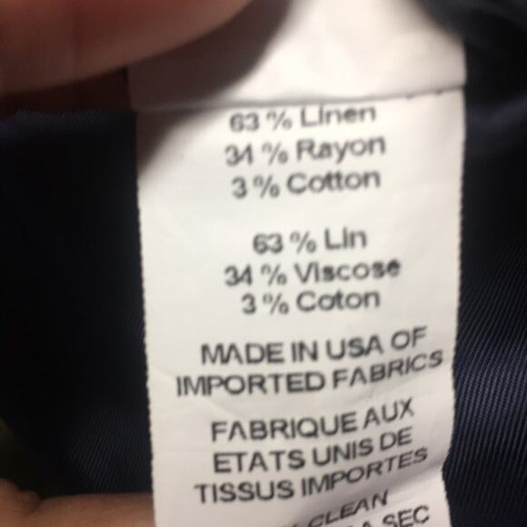 Marc Jacobs Linen Blend Blazer sz 2 - Picture 7 of 7